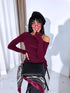 Tops "WISHBONE 2502" - BORDO